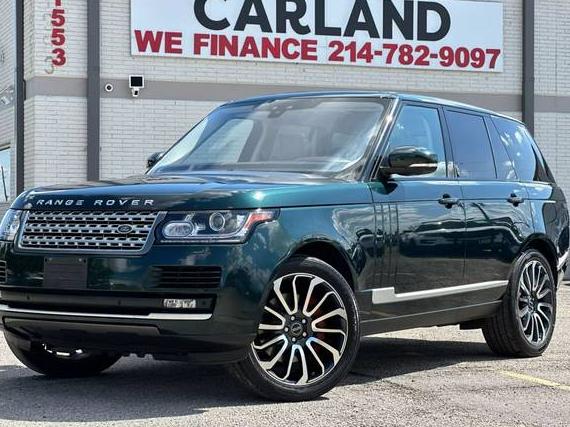 LAND ROVER RANGE ROVER 2017 SALGS2FE3HA367951 image